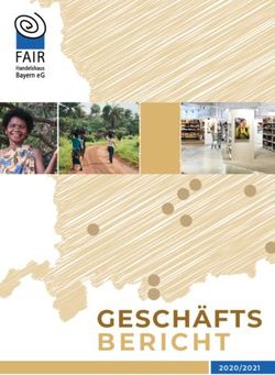 GESCHÄFTS BERICHT - FAIR Handelshaus Bayern