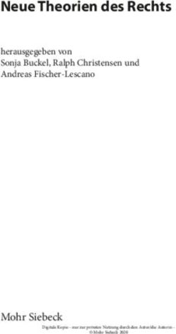 Neue Theorien des Rechts - Mohr Siebeck - herausgegeben von Sonja Buckel, Ralph Christensen und Andreas Fischer-Lescano - ECCHR