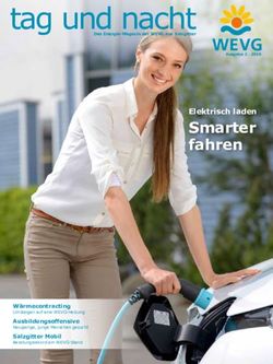 Tag und nacht Smarter fahren - Elektrisch laden - WEVG