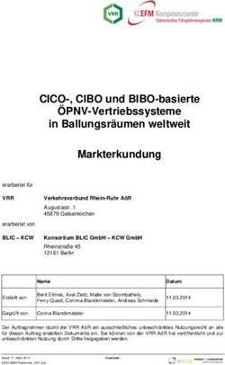 CICO-, CIBO und BIBO-basierte &Ouml;PNV-Vertriebssysteme in Ballungsr&auml;umen weltweit Markterkundung