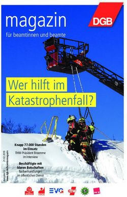 Wer hilft im Katastrophenfall? - für beamtinnen und beamte - Knapp 77.000 Stunden - DGB