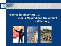 Julius-Maximilians-Universit&auml;t - in W&uuml;rzburg Games Engineering an der - Uni W&uuml;rzburg