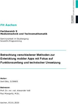 Betrachtung verschiedener Methoden zur Entwicklung mobiler Apps mit Fokus auf Funktionsumfang und technischer Umsetzung