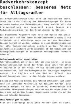 Radverkehrskonzept beschlossen: besseres Netz f&uuml;r Alltagsradler - Bergkamener Infoblog