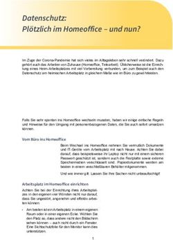 Datenschutz: Pl&ouml;tzlich im Homeoffice - und nun?