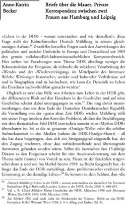 Briefe über die Mauer. Private Korrespondenz zwischen zwei Frauen aus Hamburg und Leipzig