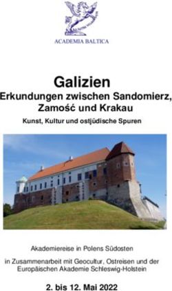 Galizien Erkundungen zwischen Sandomierz, Zamość und Krakau - Akademie Sankelmark