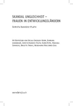 SKANDAL UNGLEICHHEIT - FRAUEN IN ENTWICKLUNGSL&Auml;NDERN - CHRISTA RANDZIO-PLATH