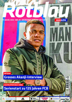 Grosses Akanji-Interview Serienstart zu 125 Jahren FCB - MAGAZIN - FC Basel 1893
