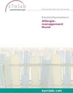 Synlab.vet - Fachinformation Allergie-management Hund Werte f&uuml;r Menschen, Tiere und Umwelt