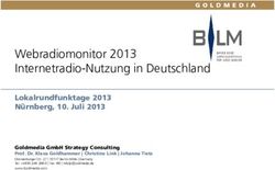 Webradiomonitor 2013 Internetradio-Nutzung in Deutschland