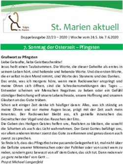 Sonntag der Osterzeit - Pfingsten - St. Marien Telgte