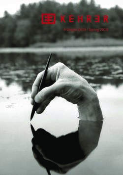 Fr&uuml;hjahr 2019 / Spring 2019 - Kehrer Verlag