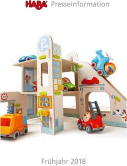 Presseinformation - Frühjahr 2018 - HABA