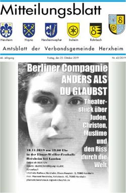 Mitteilungsblatt Amtsblatt der Verbandsgemeinde Herxheim - Hayna