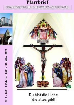 Pfarrbrief - Du bist die Liebe, die alles gibt! - Pfarrei Passau-Neustift