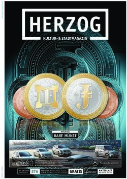 BARE MÜNZE GRATIS - Herzog - Magazin