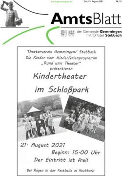 AmtsBlatt der Gemeinde Gemmingen mit Ortsteil Stebbach