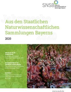 Aus den Staatlichen Naturwissenschaftlichen Sammlungen Bayerns