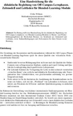 Eine Handreichung f&uuml;r die didaktische Begleitung von Off-Campus-Lernphasen. Zeitmodell und Leitfaden f&uuml;r Blended-Learning-Module