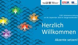 Herzlich Willkommen Akzente setzen! - EFRE Th&uuml;ringen