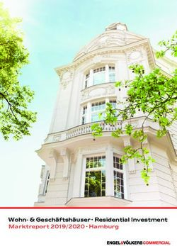 Wohn- & Gesch&auml;ftsh&auml;user Residential Investment Marktreport 2019/2020 Hamburg - Engel & V&ouml;lkers
