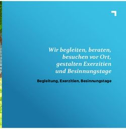 Wir begleiten, beraten, besuchen vor Ort, gestalten Exerzitien und Besinnungstage - Begleitung, Exerzitien, Besinnungstage