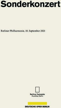 Sonderkonzert Berliner Philharmonie, 10. September 2021