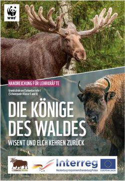 DIE K&Ouml;NIGE DES WALDES - WISENT UND ELCH KEHREN ZUR&Uuml;CK - HANDREICHUNG F&Uuml;R LEHRKR&Auml;FTE - WWF Deutschland