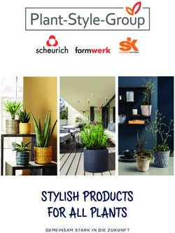 STYLISH PRODUCTS FOR ALL PLANTS - GEMEINSAM STARK IN DIE ZUKUNFT - Plant Style Group