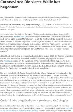 Coronavirus: Die vierte Welle hat begonnen - Sik Tec