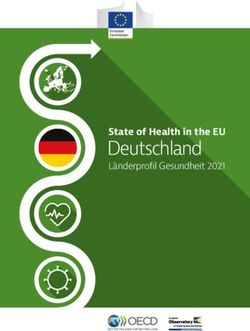 Deutschland State of Health in the EU - Länderprofil Gesundheit 2021