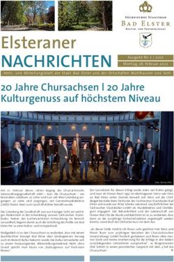Elsteraner 20 Jahre Chursachsen l 20 Jahre Kulturgenuss auf h&ouml;chstem Niveau - Bad Elster