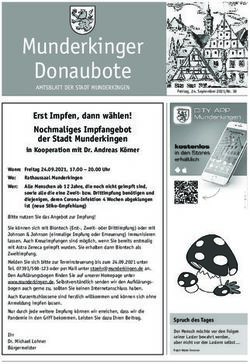 Erst Impfen, dann wählen! Nochmaliges Impfangebot der Stadt Munderkingen