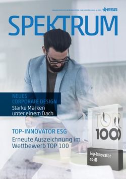 TOP-INNOVATOR ESG Erneute Auszeichnung im Wettbewerb TOP 100 - NEUES CORPORATE DESIGN