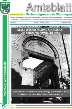 Amtsblatt der Verbandsgemeinde Wonnegau