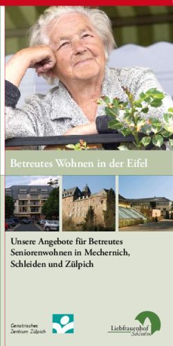 Betreutes Wohnen in der Eifel - Unsere Angebote f&uuml;r Betreutes Seniorenwohnen in Mechernich, Schleiden und Z&uuml;lpich