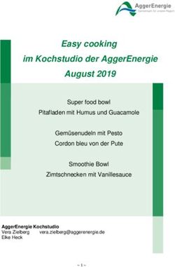 Easy cooking im Kochstudio der AggerEnergie August 2019