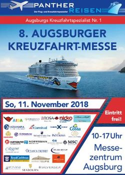 AUGSBURGER KREUZFAHRT-MESSE - Messe-zentrum 10 - 17 Uhr - Panther Reisen
