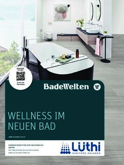 WELLNESS IM NEUEN BAD - L&uuml;thi Haustechnik AG