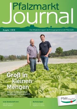 Gro&szlig; in kleinen Mengen - Pfalzmarkt eG