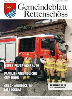 Gemeindeblatt Rettensch&ouml;ss