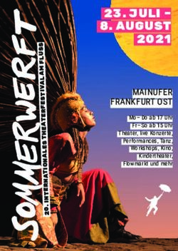 JULI - 8. AUGUST 2021 - MAINUFER FRANKFURT OST - Sommerwerft