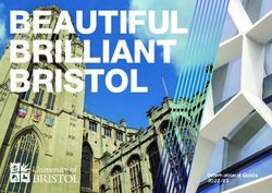 BEAUTIFUL BRILLIANT BRISTOL - International Guide 2022/23 - University of BRISTOL