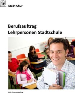 Berufsauftrag Lehrpersonen Stadtschule 2015 - Stadtschule Chur