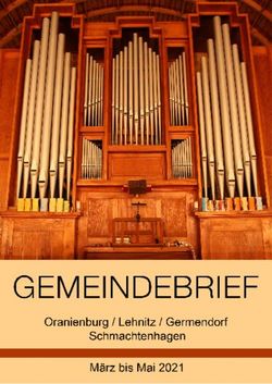 September - November 2020 - Evangelischer Kirchenkreis ...