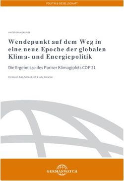 Wendepunkt auf dem Weg in eine neue Epoche der globalen Klima- und Energiepolitik - Die Ergebnisse des Pariser Klimagipfels COP 21