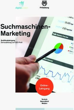 Suchmaschinen-Marketing - Online-Lehrgang - Zertifikatslehrgang Die Ausbildung zum SEO-Profi - FH Salzburg