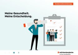 Meine Gesundheit. Meine Entscheidung - Krankenvollversicherung