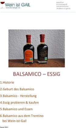 BALSAMICO - ESSIG 1.Historie 2.Geburt des Balsamico 3.Balsamico - Herstellung 4.Essig probieren & kaufen 5.Balsamico und Essen 6.Balsamico aus dem ...